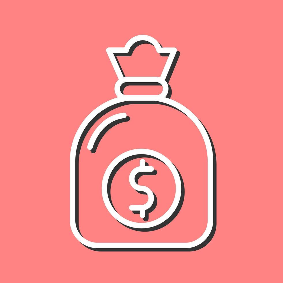 Money Bag Vector Icon