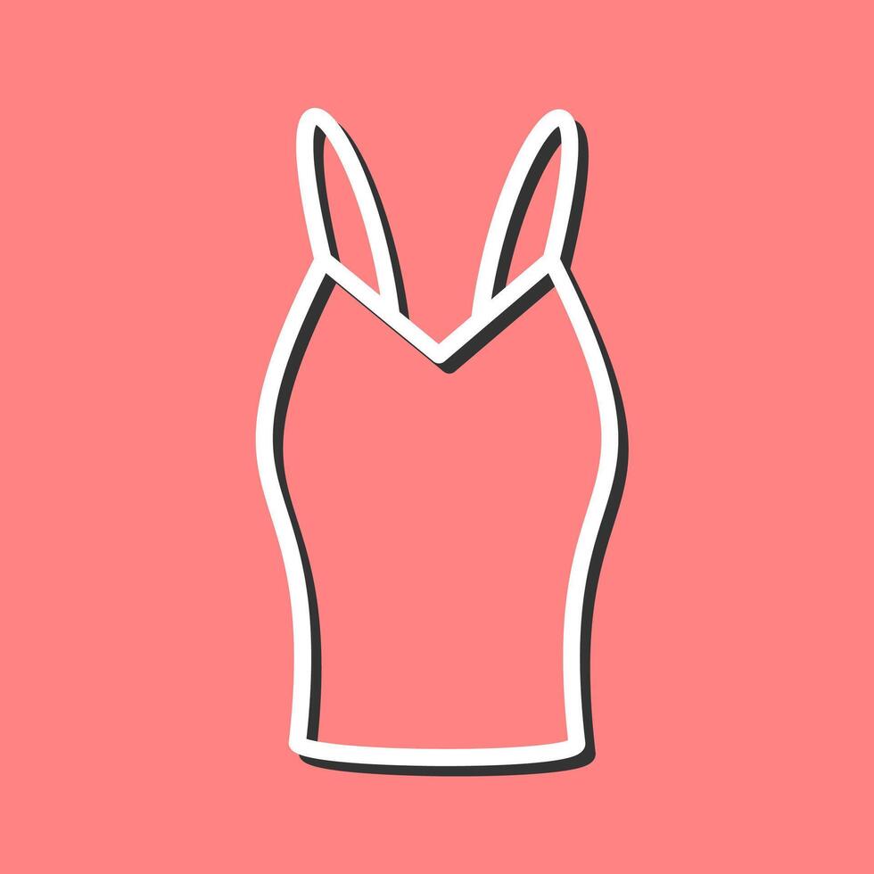 Ladies Vest Vector Icon