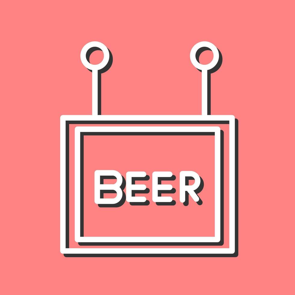 Beer Sign Vector Icon