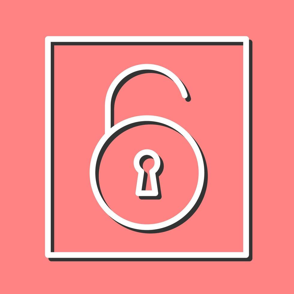 Open Lock I Vector Icon