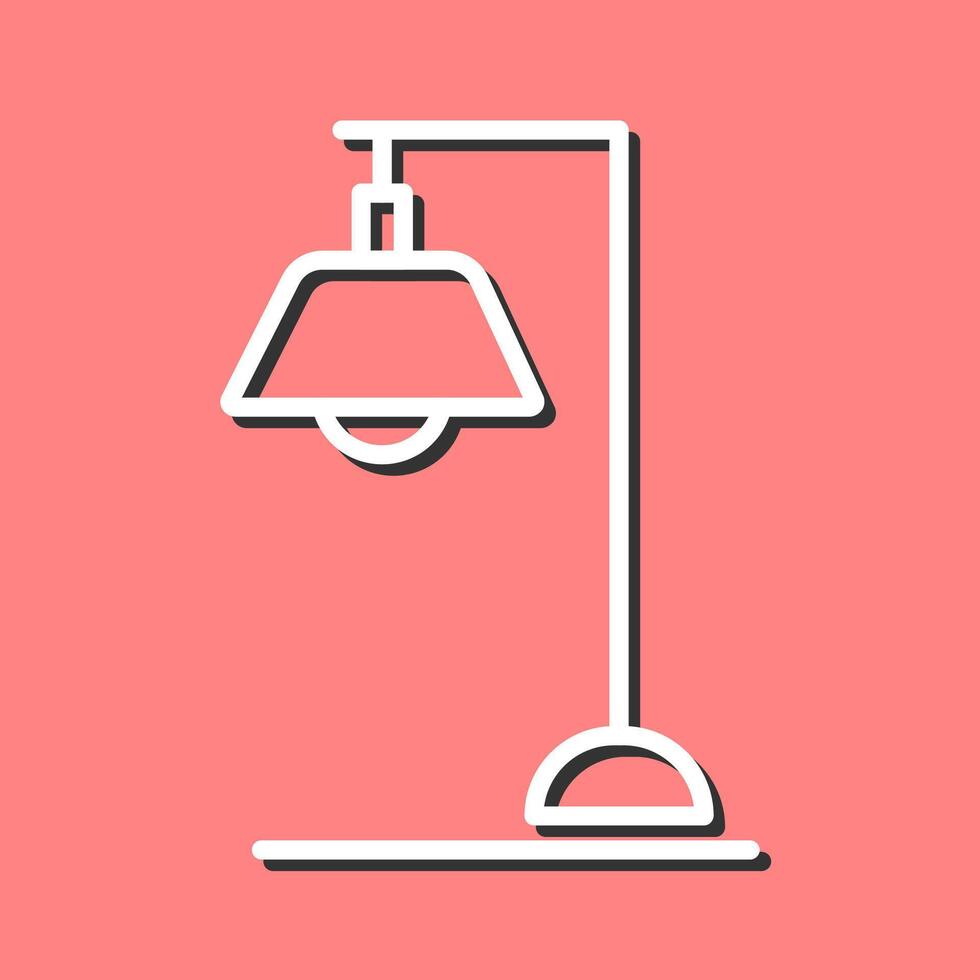 Lamps Stand Vector Icon