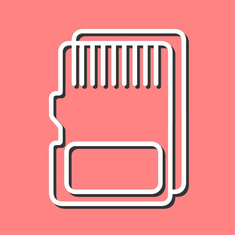 SD Card Vector Icon