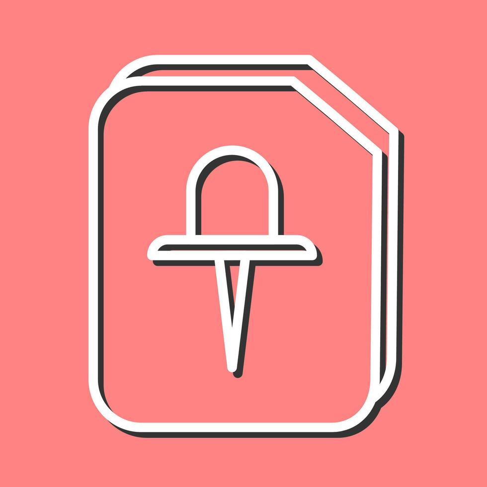 Office Pin Vector Icon