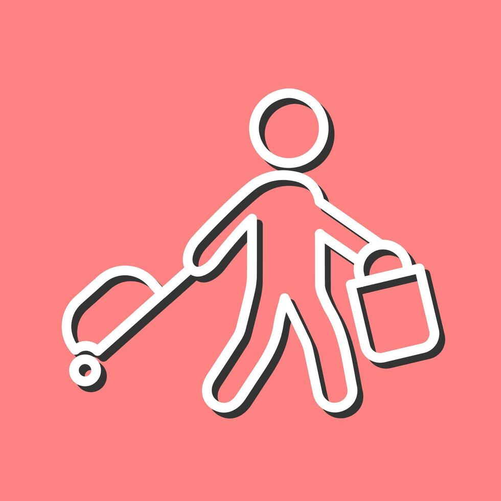 Carrying Bag Vector Icon