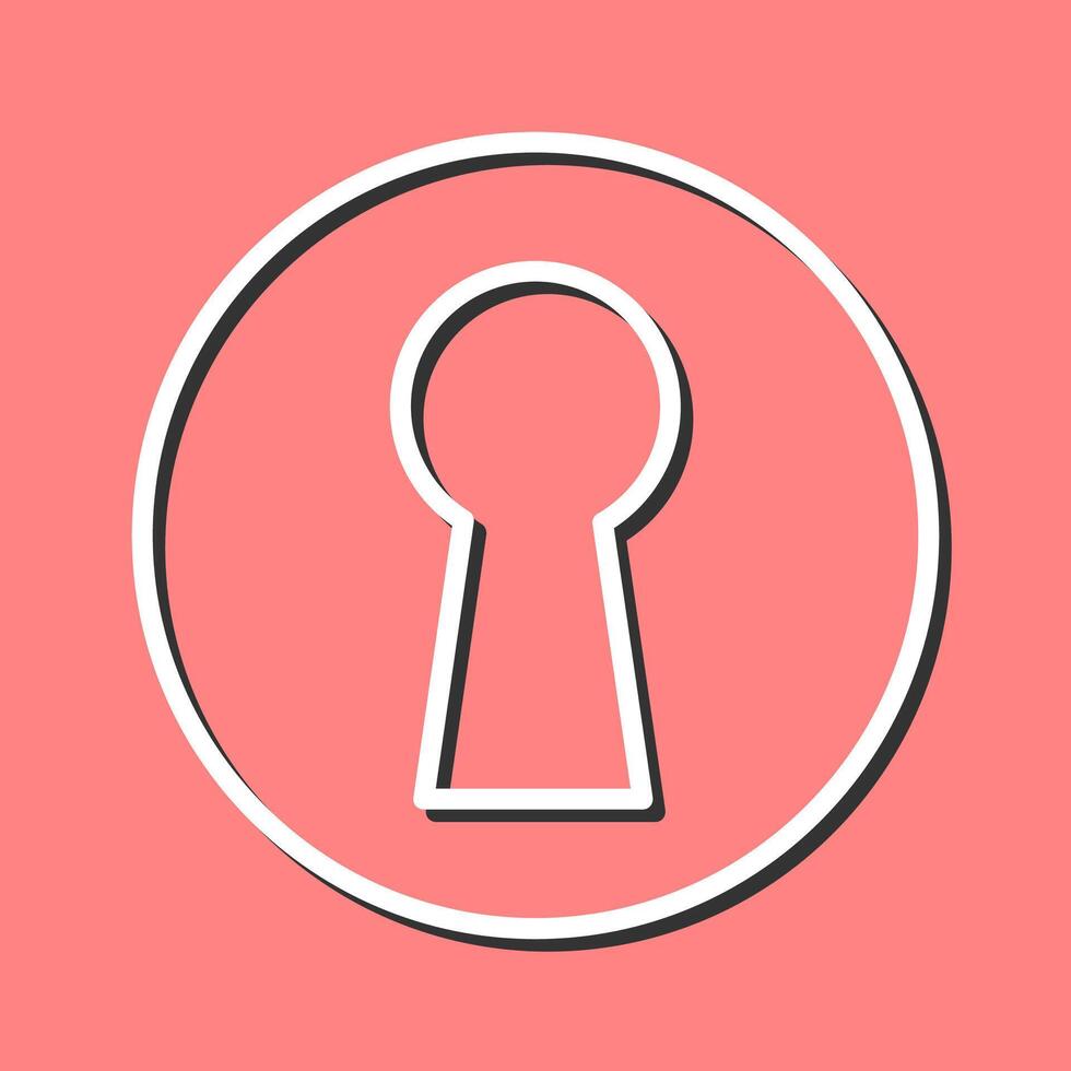 Keyhole Vector Icon