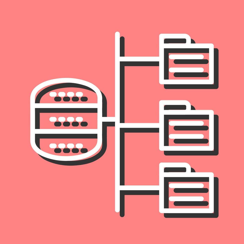 Data Structure Vector Icon