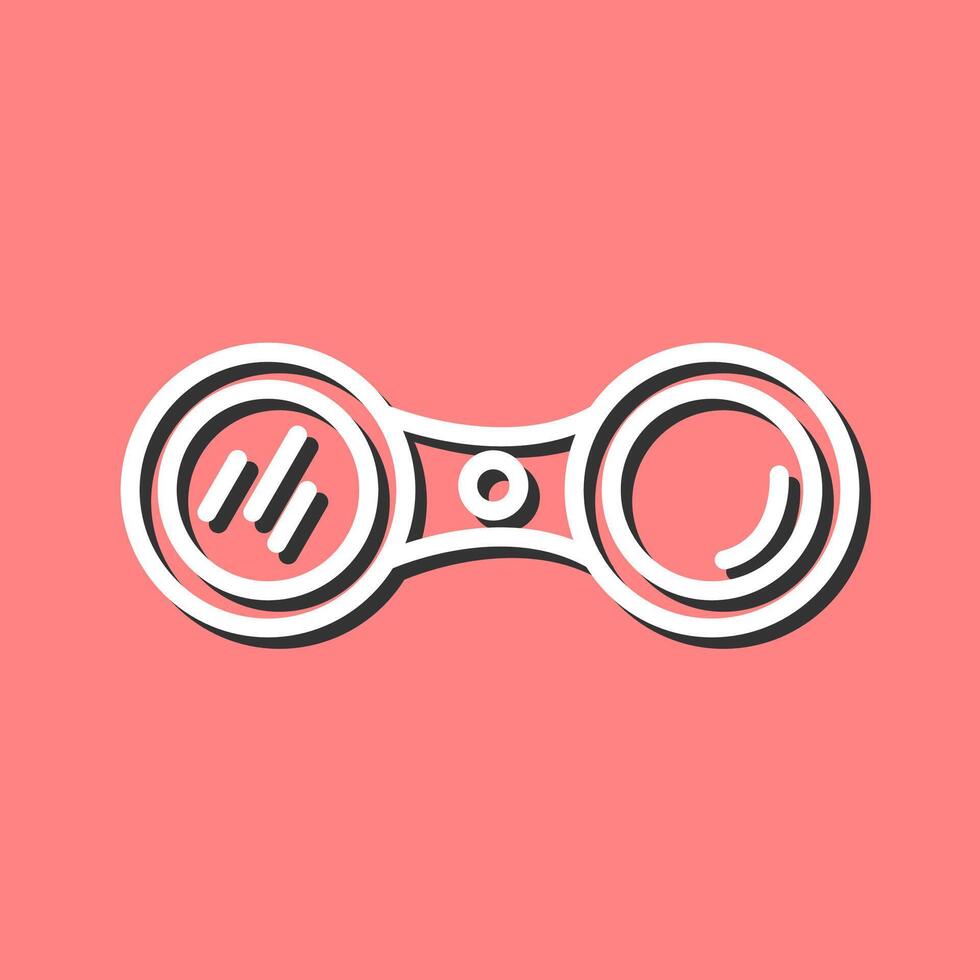 Binoculars Vector Icon