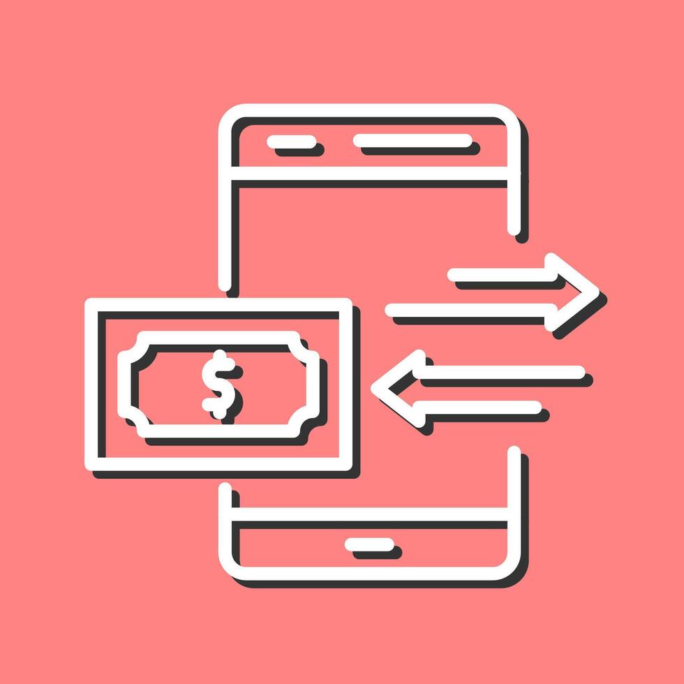 Money Transfer Vector Icon