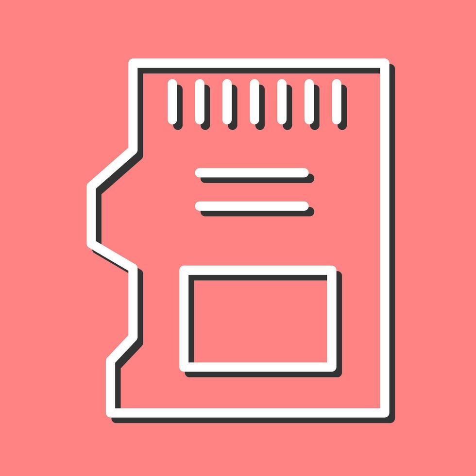 SD Card Vector Icon