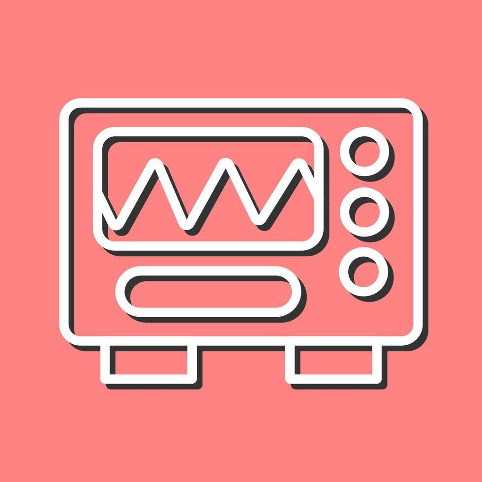 Oscilloscope Vector Icon