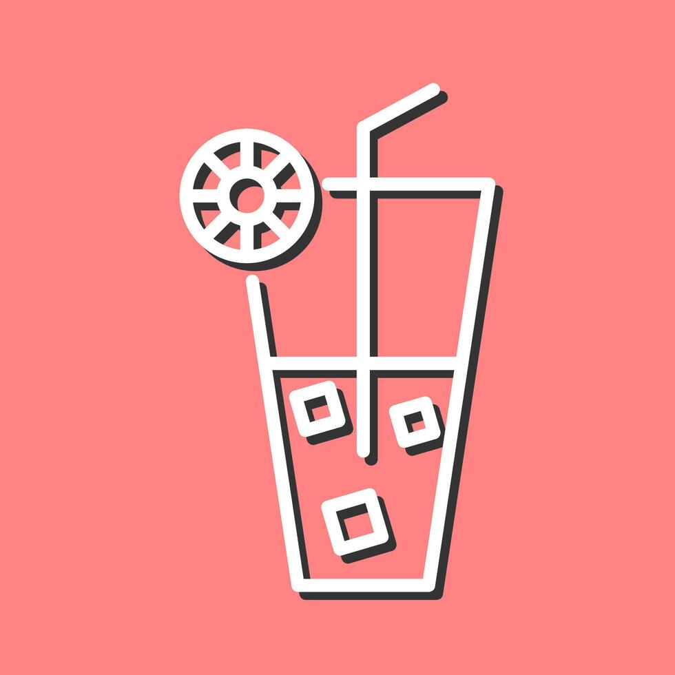 Rainbow Drink Vector Icon