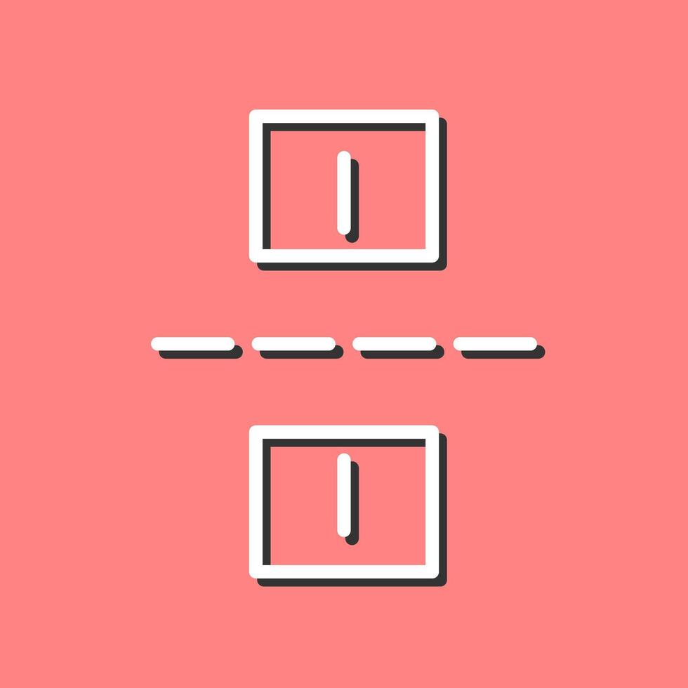 Linked Road Vector Icon