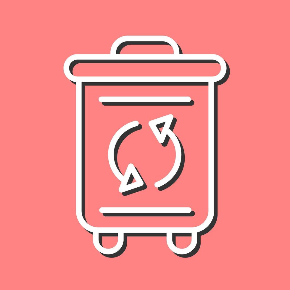 Recycle Bin Vector Icon