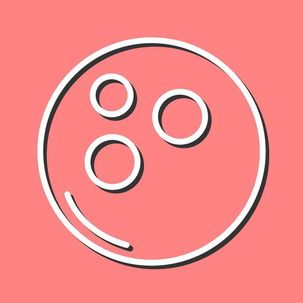 Bowling Ball Vector Icon