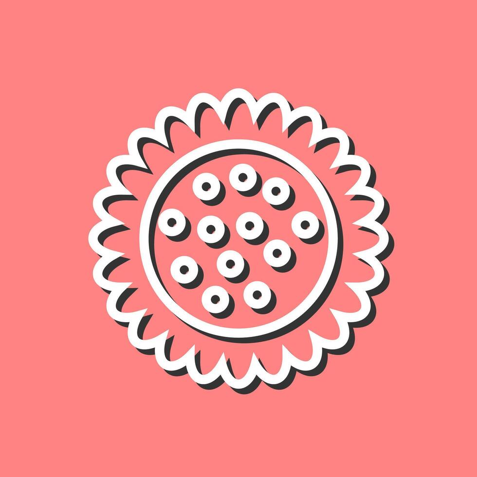 Sunflower Vector Icon