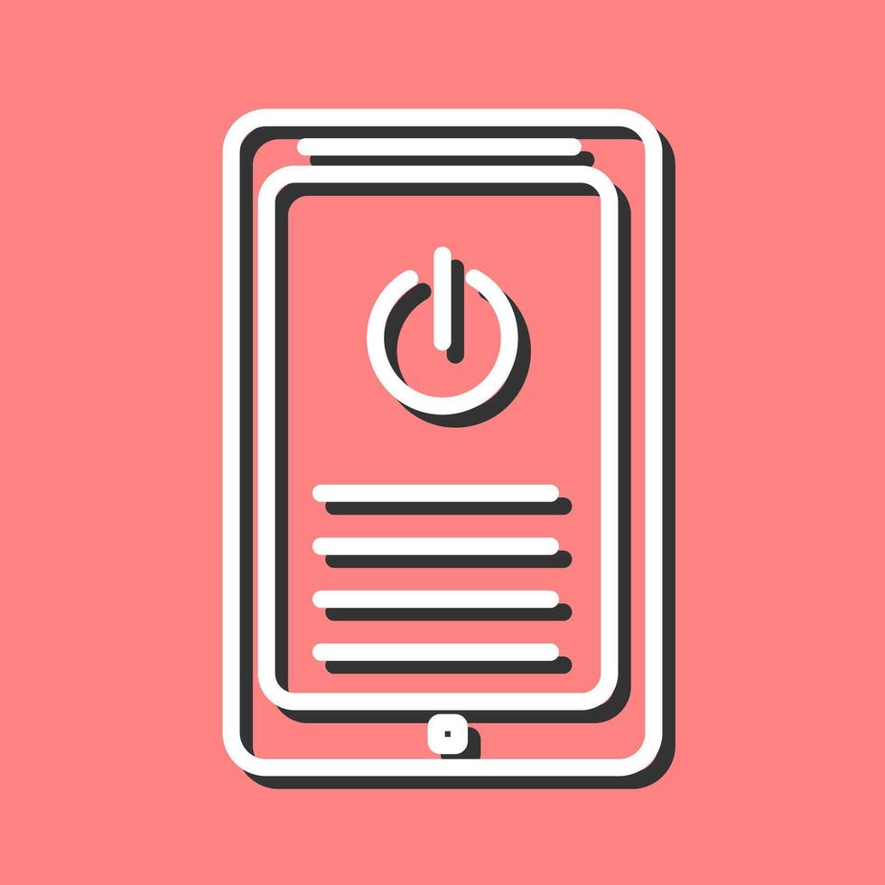 Shutdown Button Vector Icon