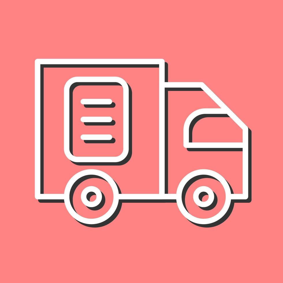 Delivery List Vector Icon