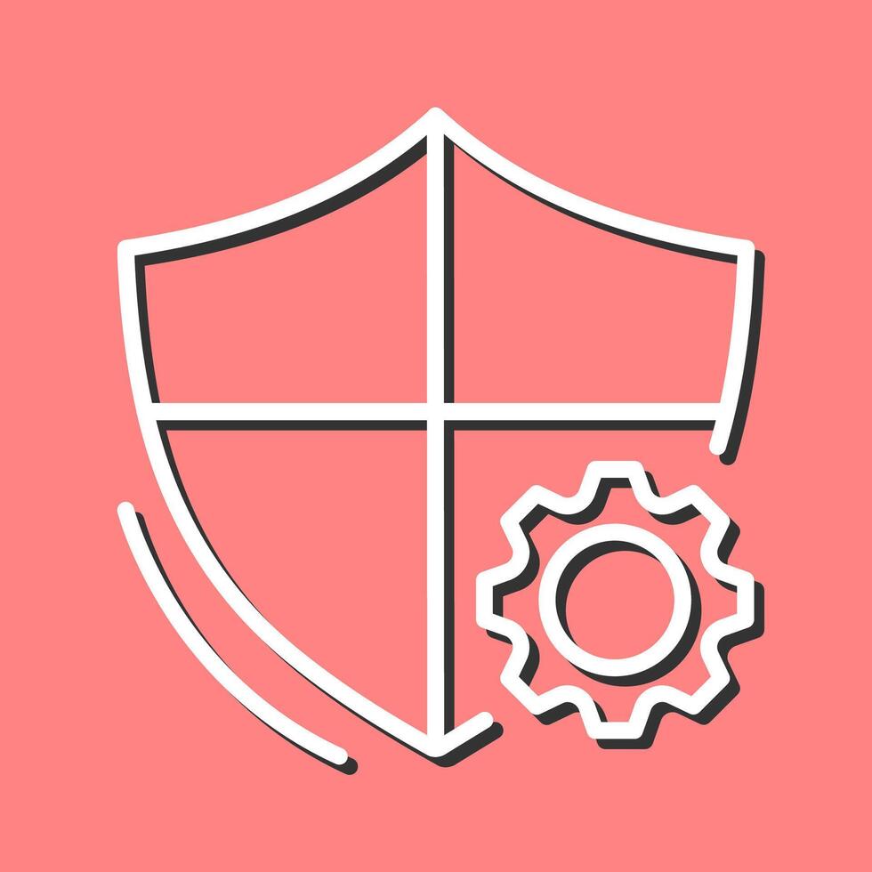 Shield Settings Vector Icon