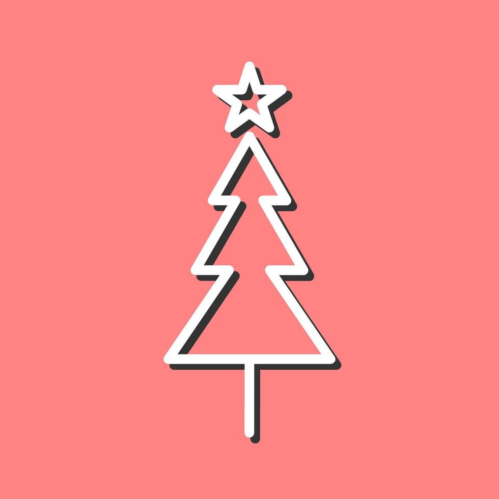 Christmas Tree Vector Icon