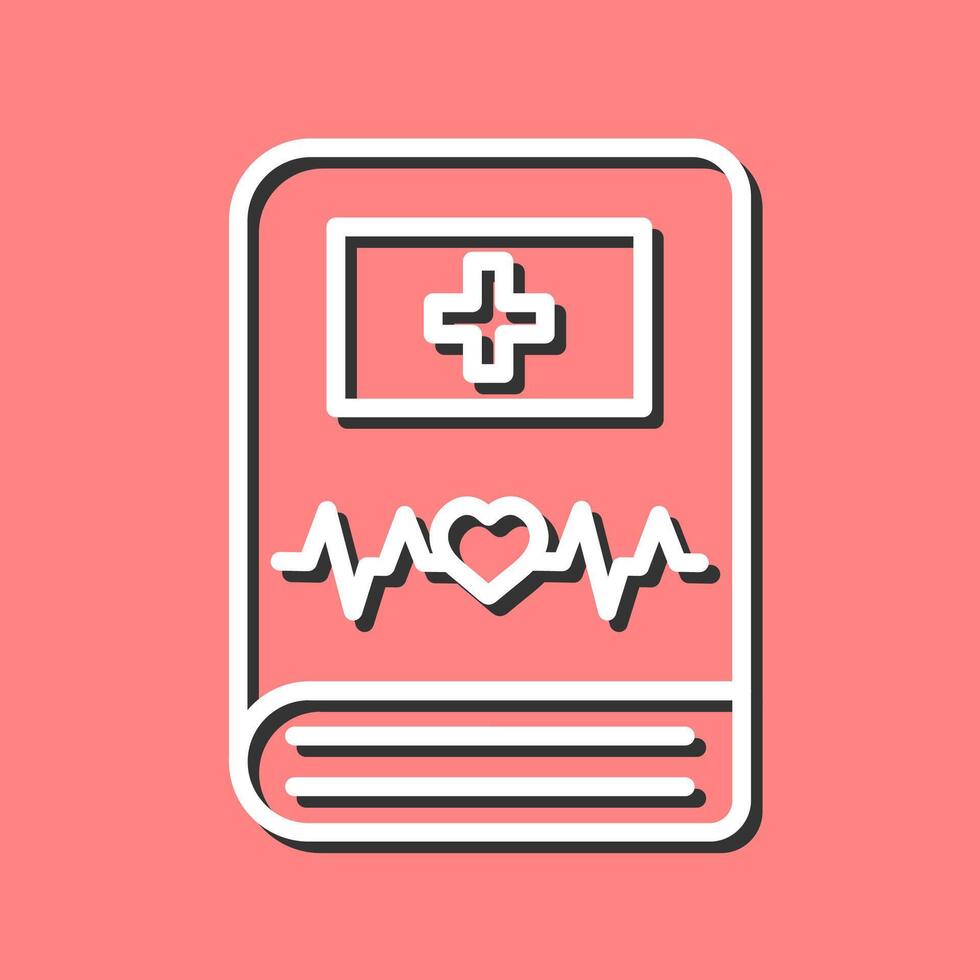 Medical Book Vector Icon