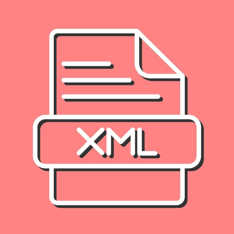 XML Vector Icon