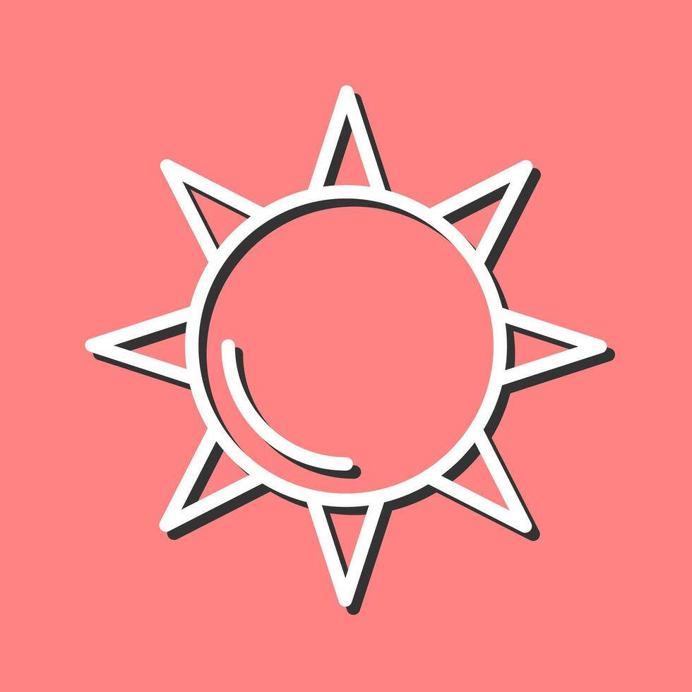 Sun II Vector Icon