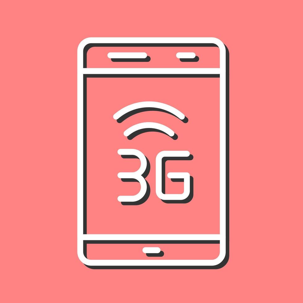 icono de vector 3g