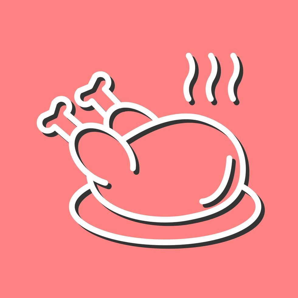 Chicken Vector Icon