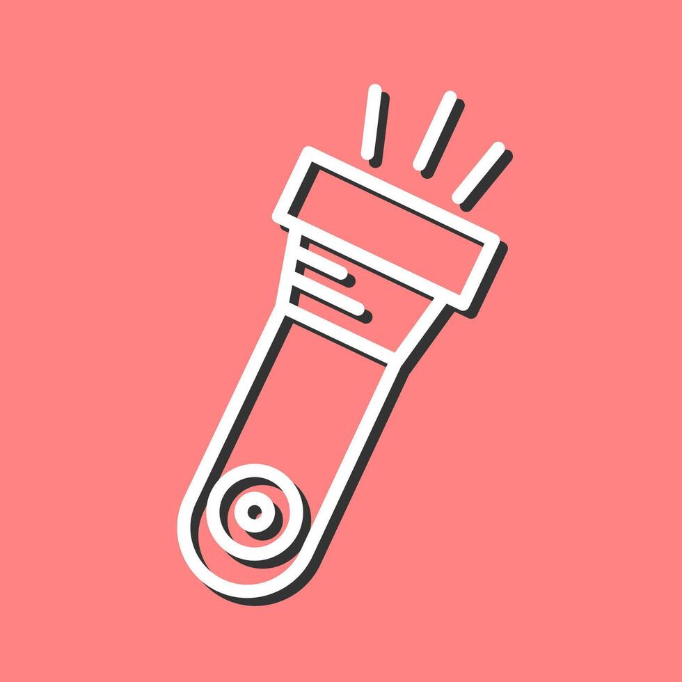Flashlight Vector Icon