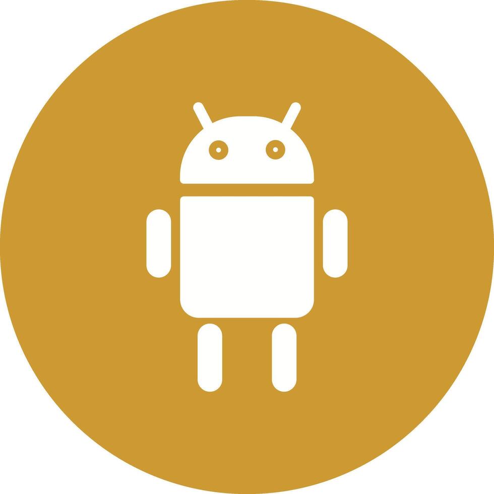 icono de vector de Android