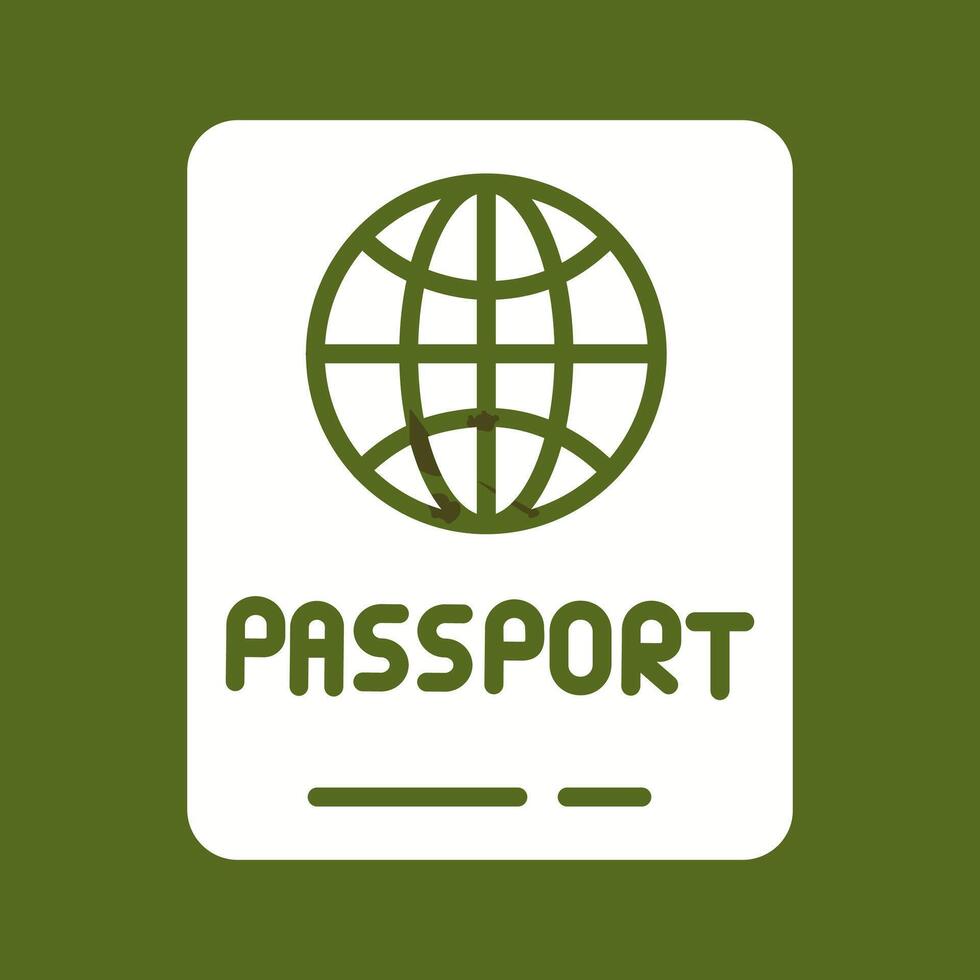 Passport Vector Icon