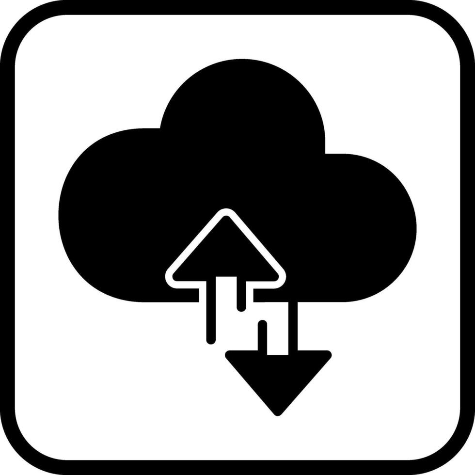 Cloud Computing Vector Icon