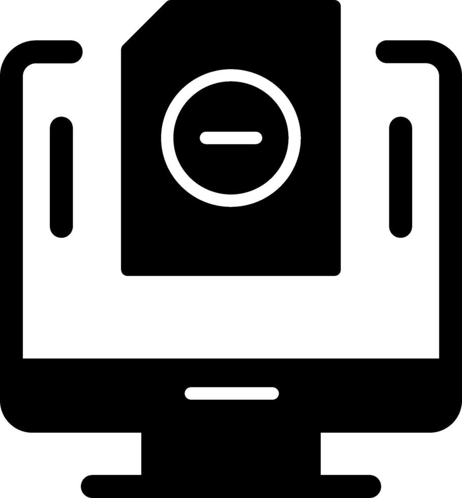 Minus Vector Icon