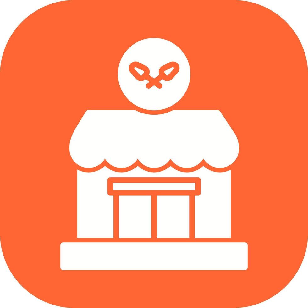 icono de vector de restaurante