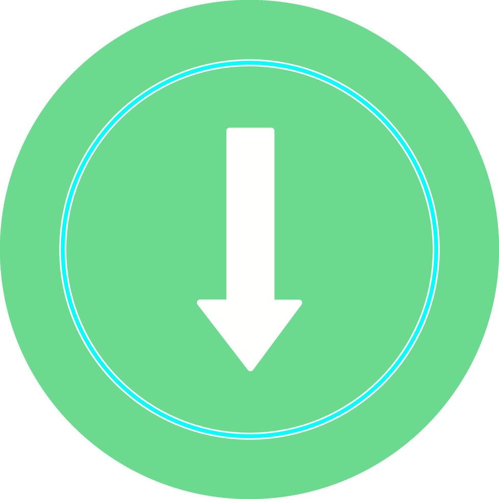 Arrow Down Vector Icon