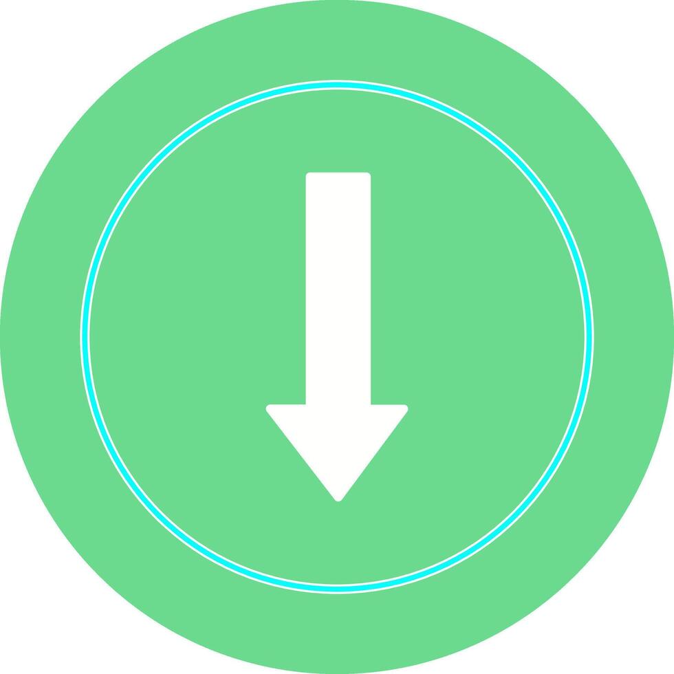 Arrow Down Vector Icon