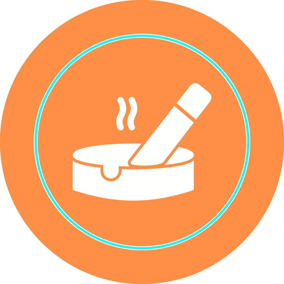 Ashtray Vector Icon