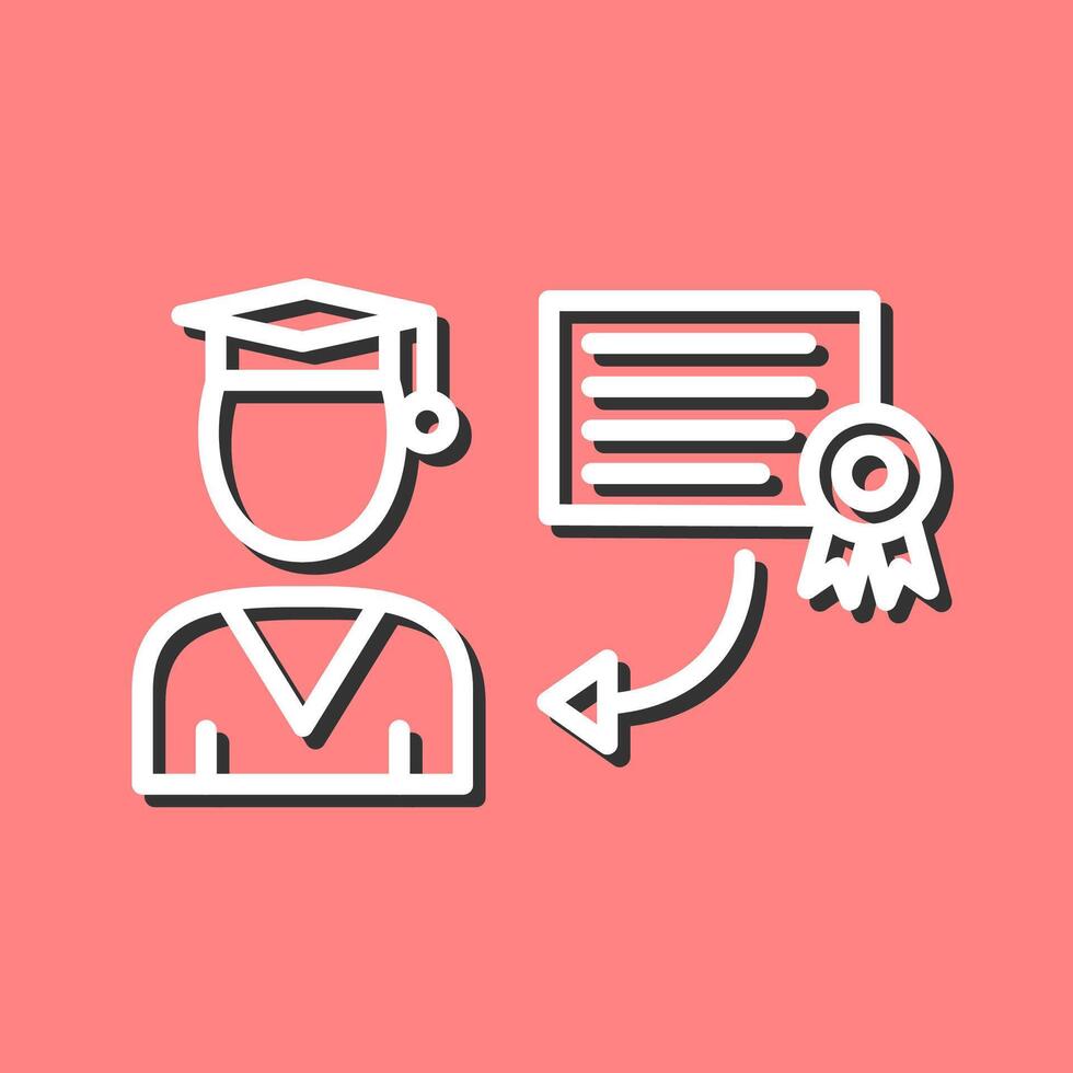 Receiving Degree Vector Icon