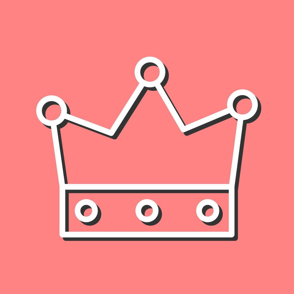 King Crown Vector Icon