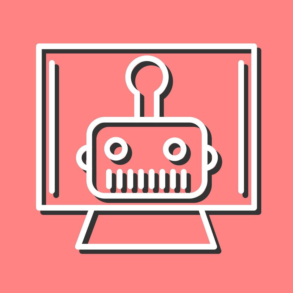 Artificial Bot Vector Icon