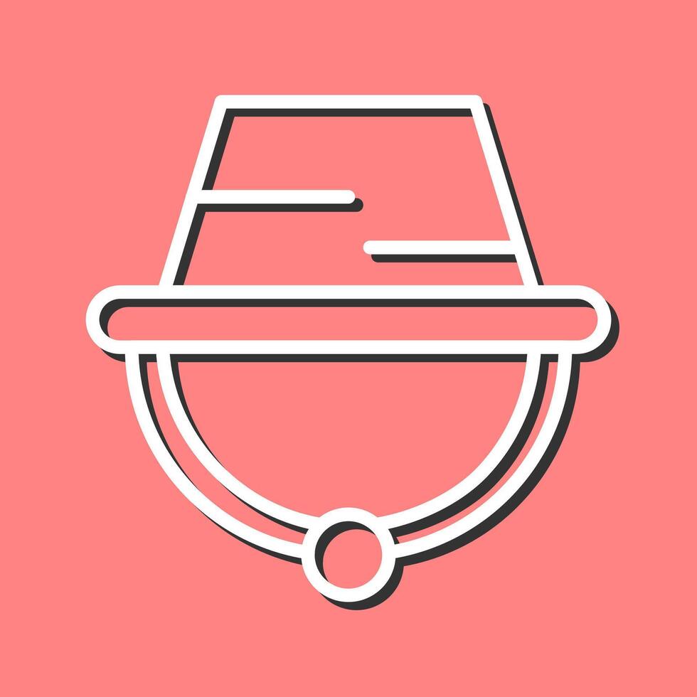 Camping Hat Vector Icon