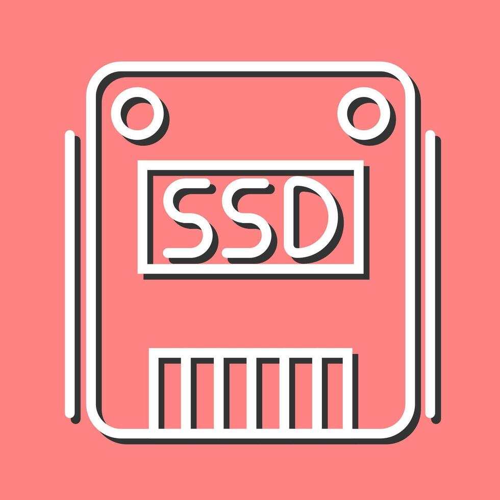 SSD Vector Icon