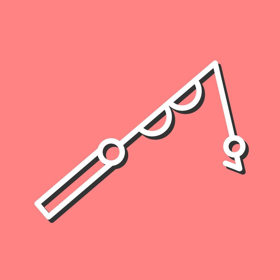 Fishing Pole Vector Icon
