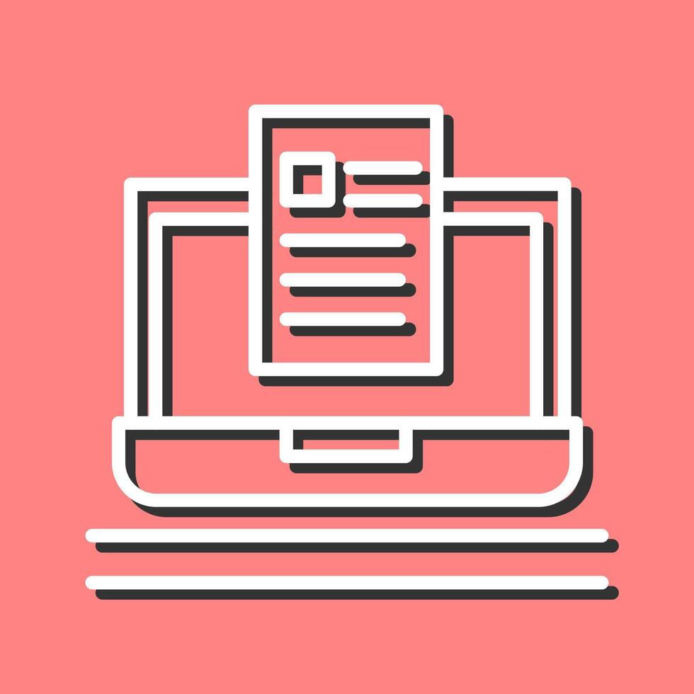 Blog Vector Icon