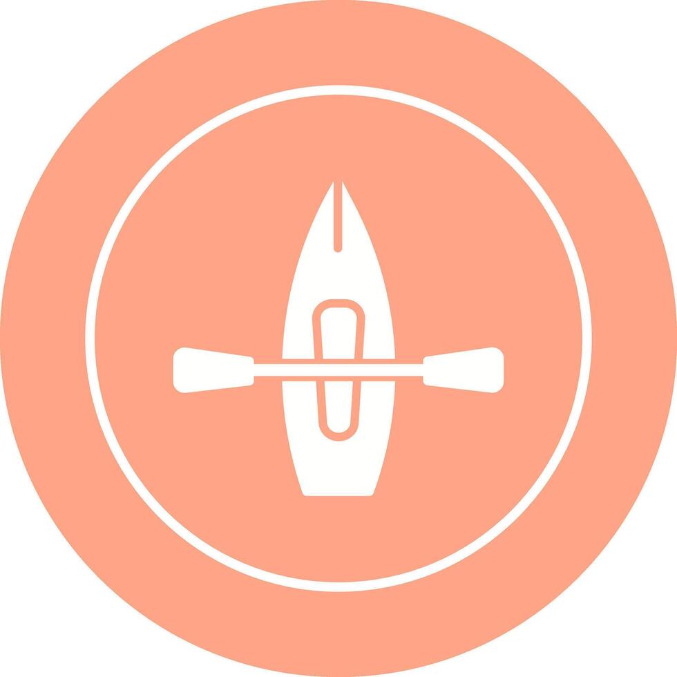 Kayak Vector Icon