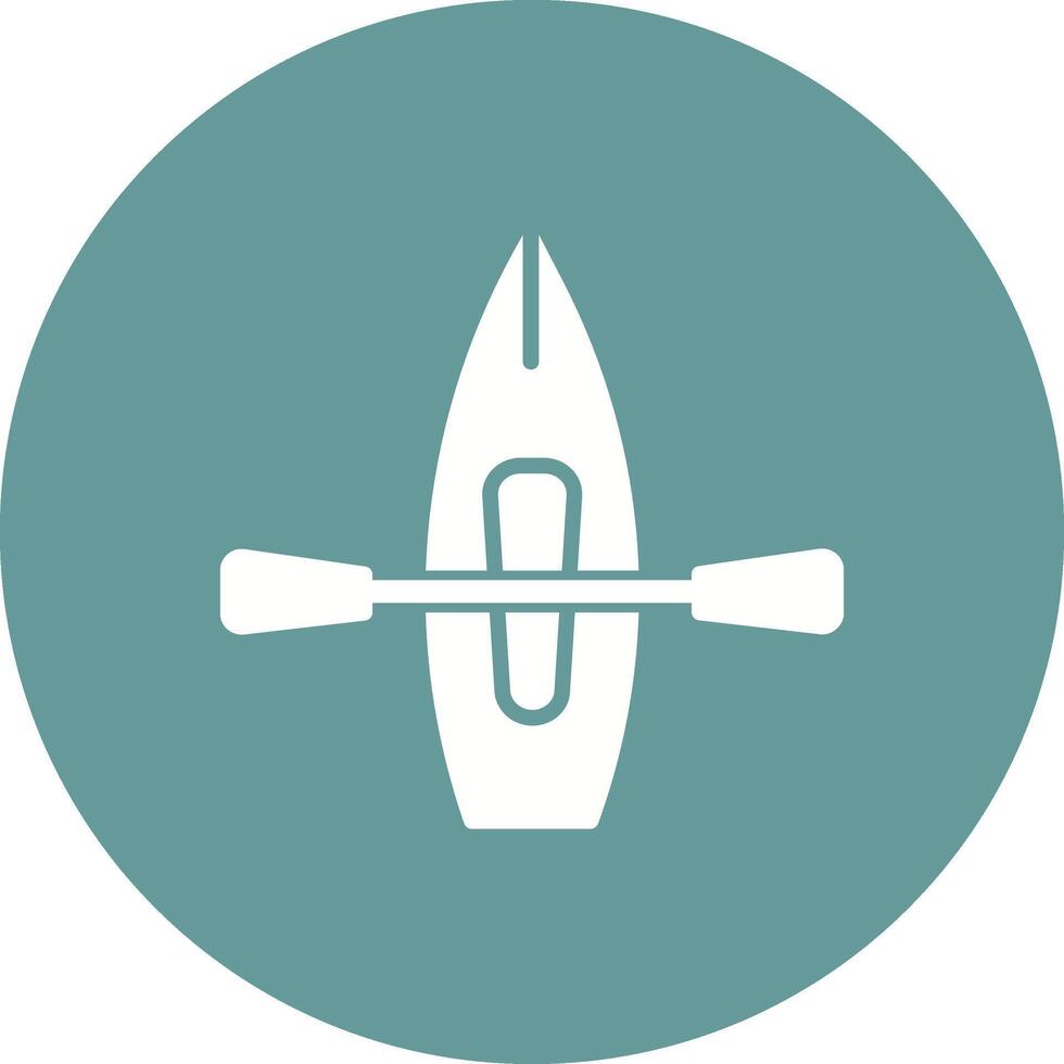 Kayak Vector Icon