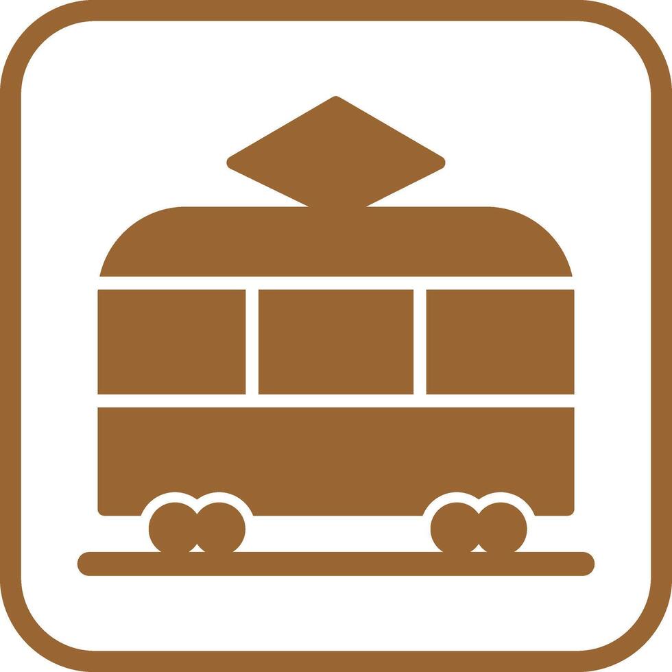 Tram Vector Icon