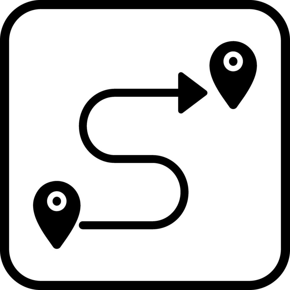 Route Vector Icon