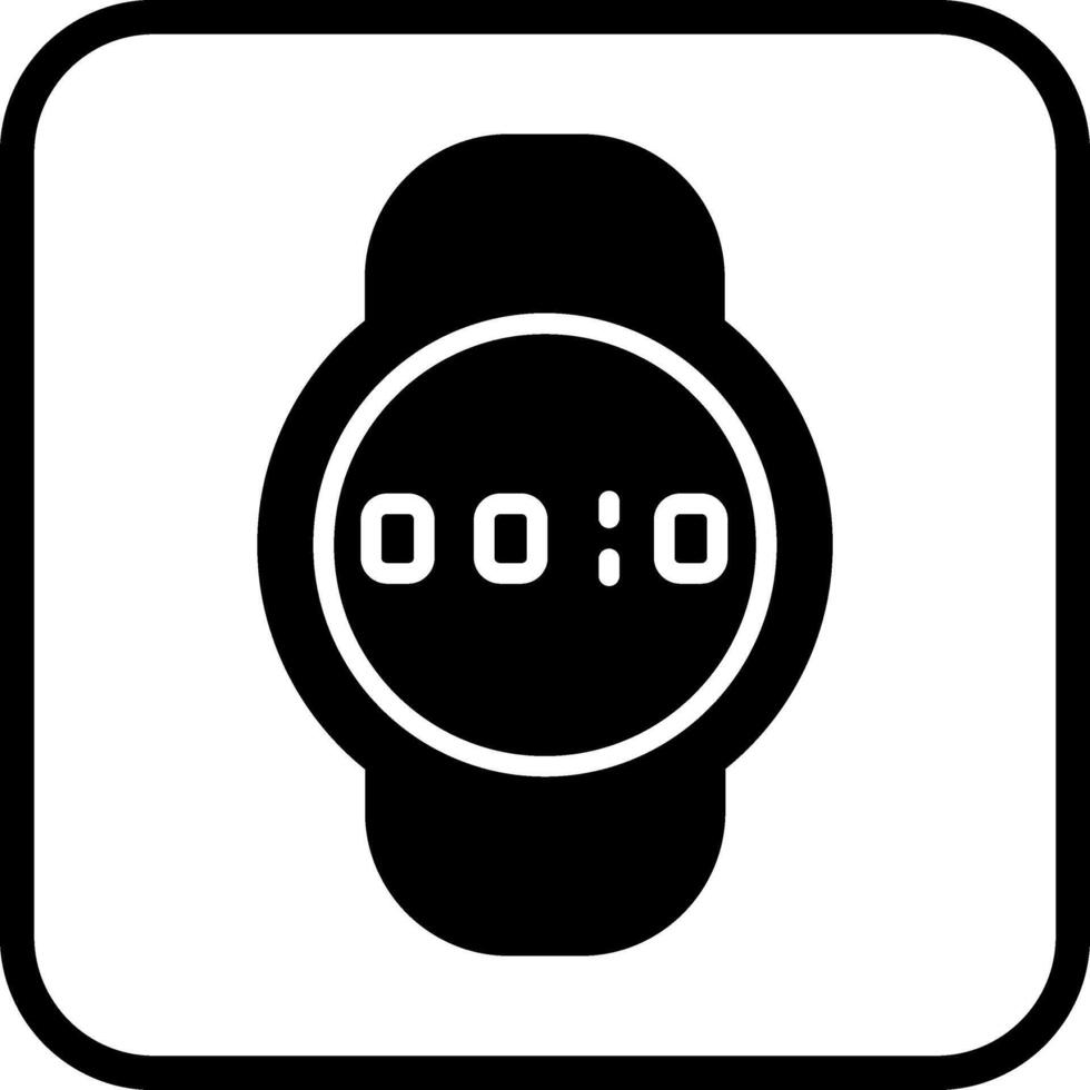 icono de vector de reloj deportivo