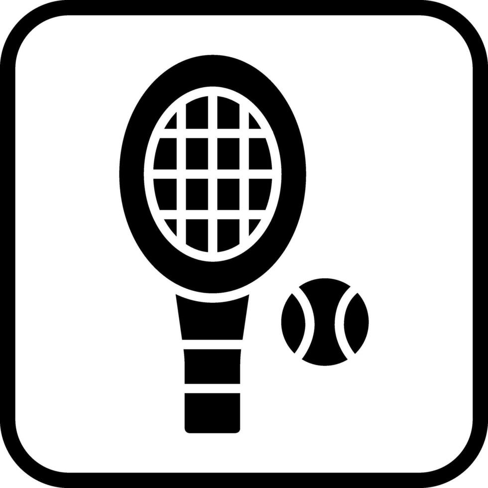 Racket Vector Icon
